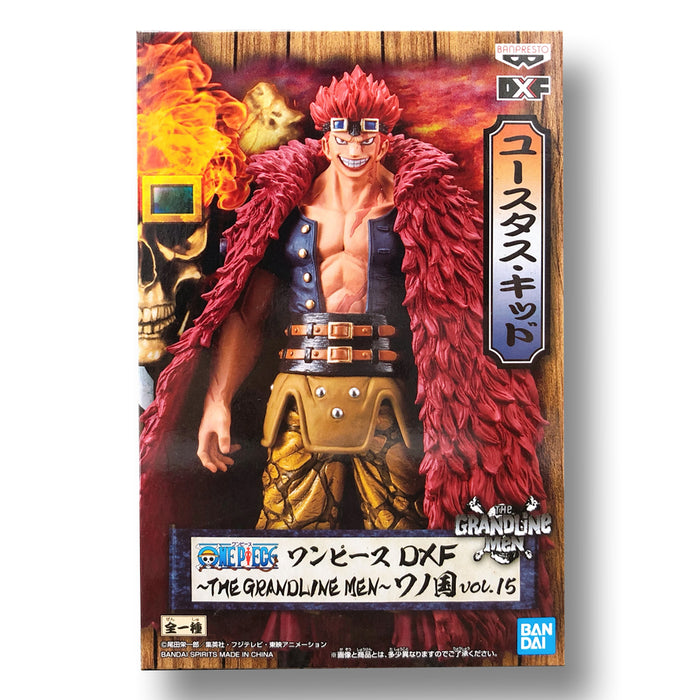 BANDAI Banpresto - One Piece DXF The Grandline Men Wano Country Vol.15 Eustass Kid Figure