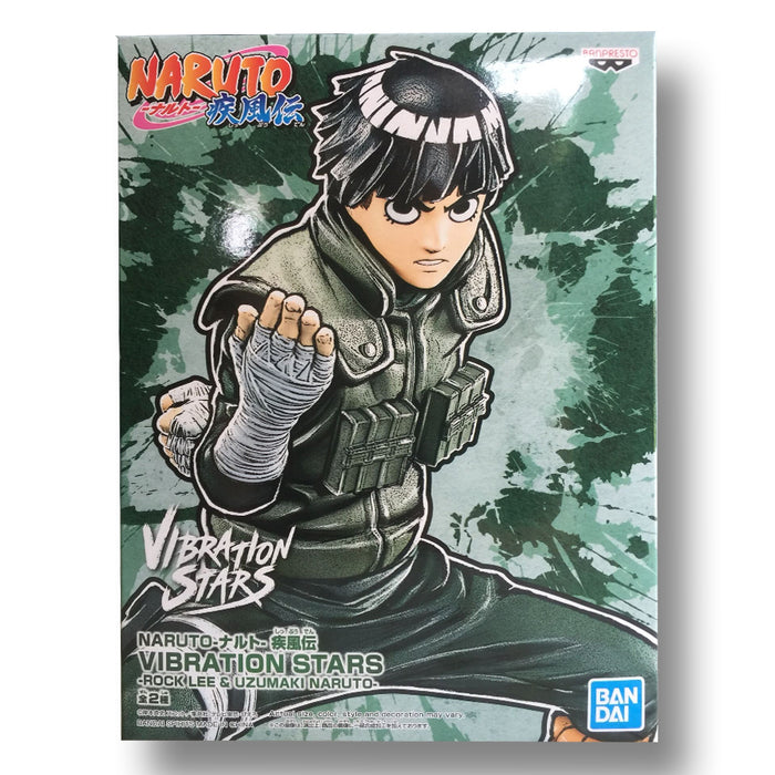 BANDAI BANPRESTO Naruto: Shippuden Vibration Stars Rock Lee (Ver.A) FIGURE