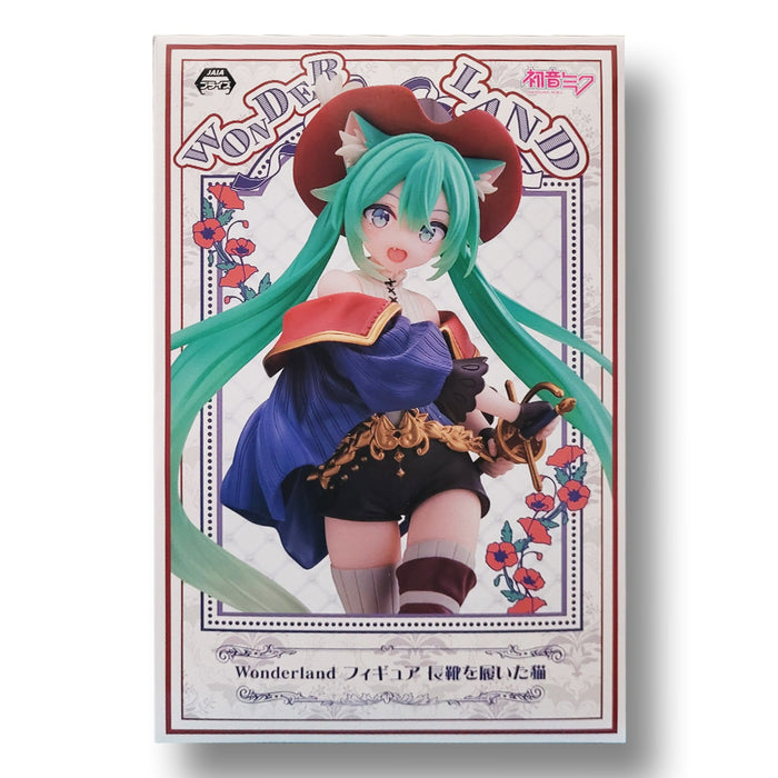 TAITO Vocaloid Hatsune Miku (Puss in Boots Ver.) Wonderland Figure