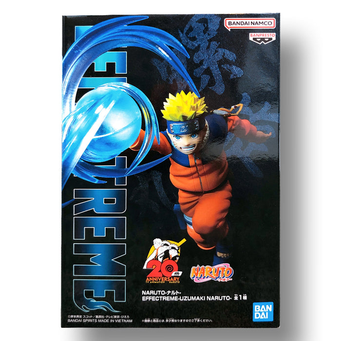 Bandai Banpresto NARUTO Effectreme Naruto Uzumaki Figure 20th Anniversary Bandai Namco Banpresto FIGURE