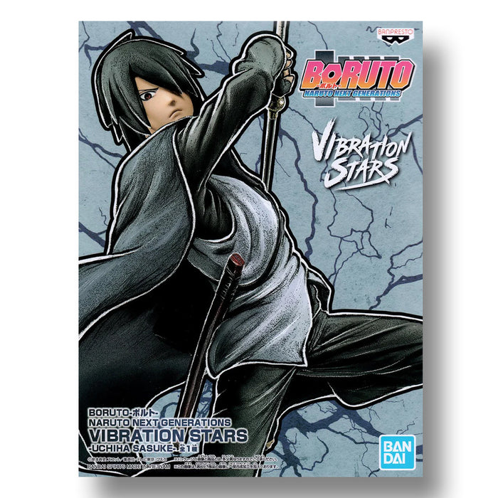 BANDAI BANPRESTO Boruto: Naruto Next Generations Vibration Stars Sasuke Uchiha FIGURE