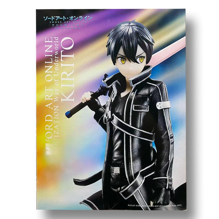 Bandai Banpresto Sword Art Online Alicization Kirito Figure War of Underworld Banpresto FIGURE