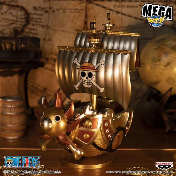 Bandai Banpresto One Piece Mega World Collectable Thousand Sunny Gold Figure