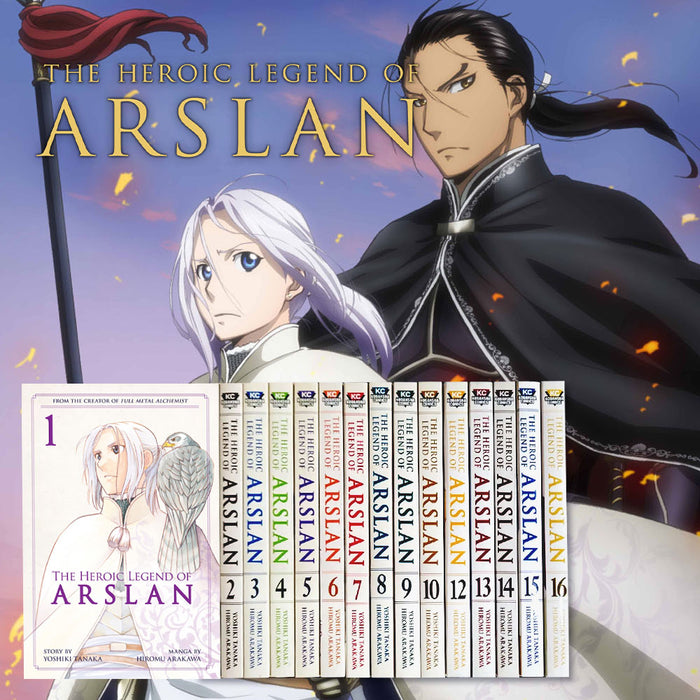 The Heroic Legend Of Arslan Manga Book