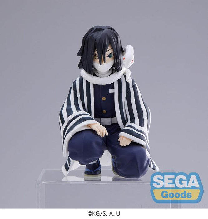 SEGA Demon Slayer: Kimetsu no Yaiba Obanai Iguro (Hashira Meeting) Premium Perching Figure