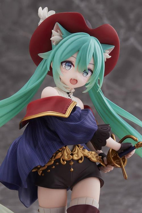 TAITO Vocaloid Hatsune Miku (Puss in Boots Ver.) Wonderland Figure