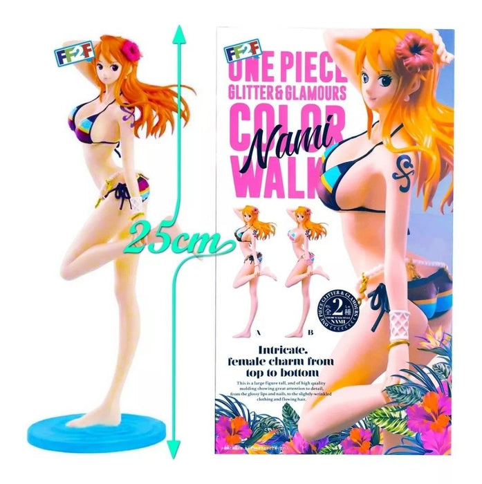 Banpresto One Piece NAMI Glitter and Glamours Color Walk Style