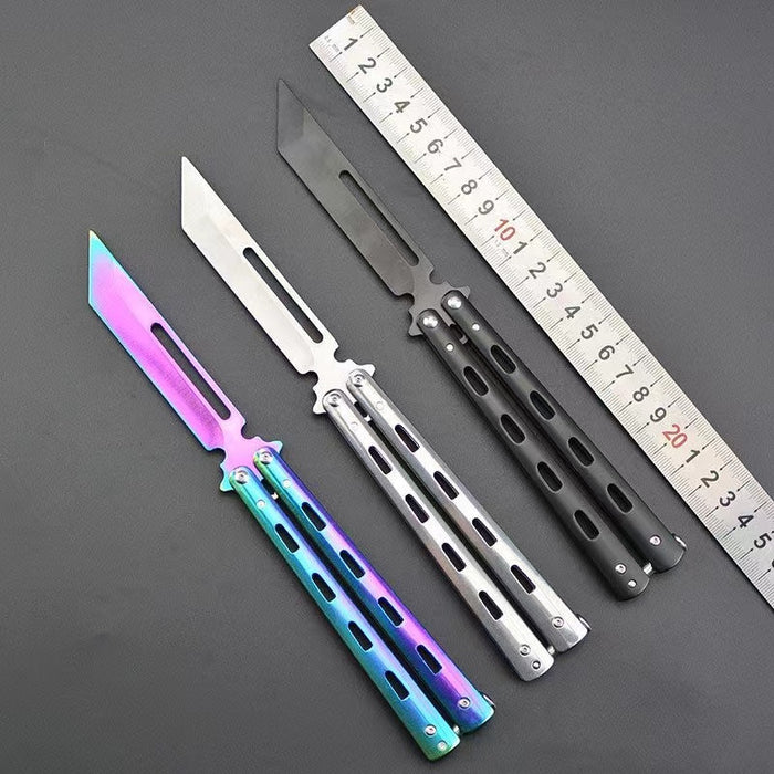 WARRIOR BUTTERFLY KNIFE (Blunt Blade - Non sharp).