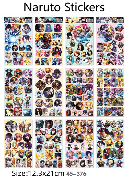 12 Sheets Tokyo Ghoul Anime Stickers No:45-376