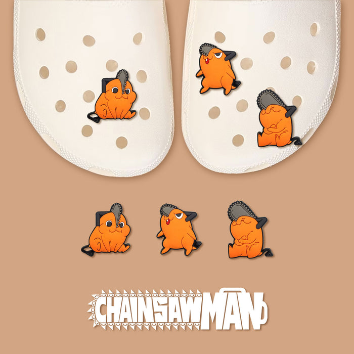 Chainsaw Man Anime charms for crocs