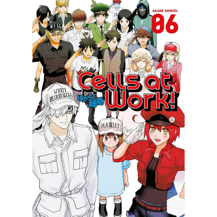 Cells at Work! Manga Books