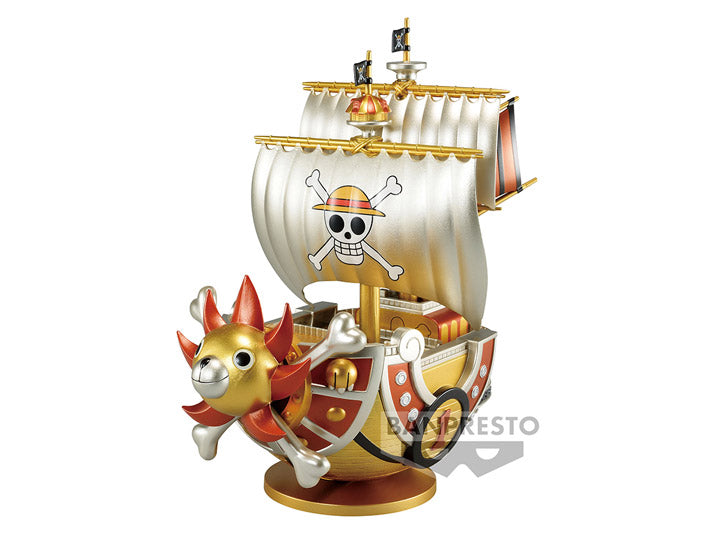 Bandai Banpresto One Piece Mega World Collectable Thousand Sunny Gold Figure