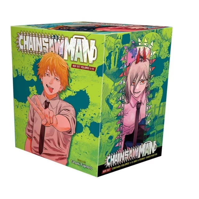 Chainsaw Man Box Set: Includes volumes 1-11 Manga Book Set