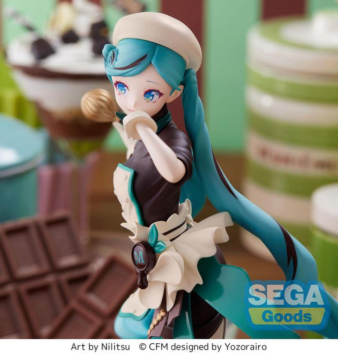 SEGA Vocaloid Luminasta Hatsune Miku (Bitter Patissier) Figure