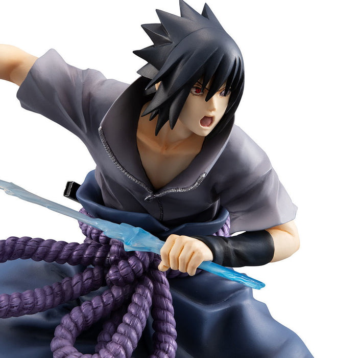 MEGAHOUSE Naruto G.E.M. Series Sasuke Uchiha (Shinobi World War Ver.) Figure