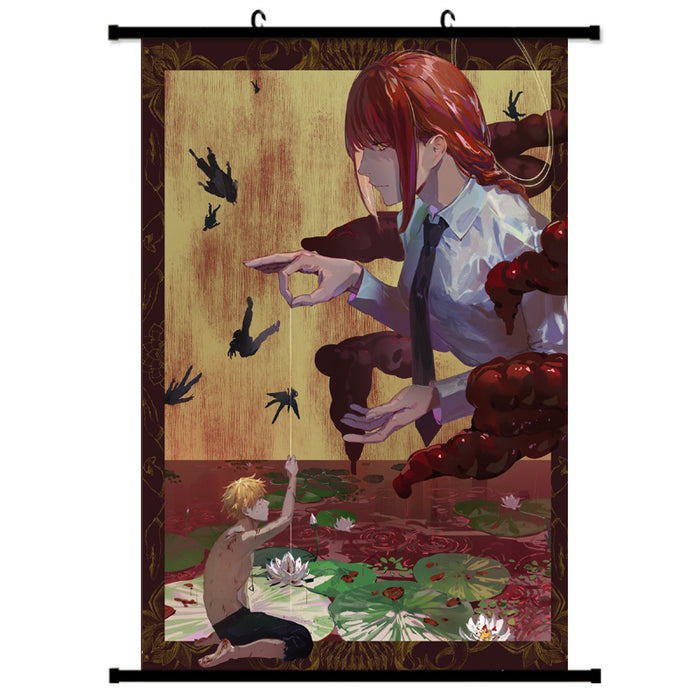 Wall Scroll - Chainsaw Man Makima & Denji