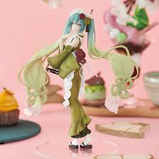 FuRyu Vocaloid SweetSweets Series Hatsune Miku (Matcha Green Tea Parfait Cherry Blossom Ver.) Exceed Creative Figure