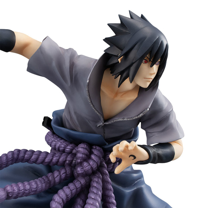 MEGAHOUSE Naruto G.E.M. Series Sasuke Uchiha (Shinobi World War Ver.) Figure