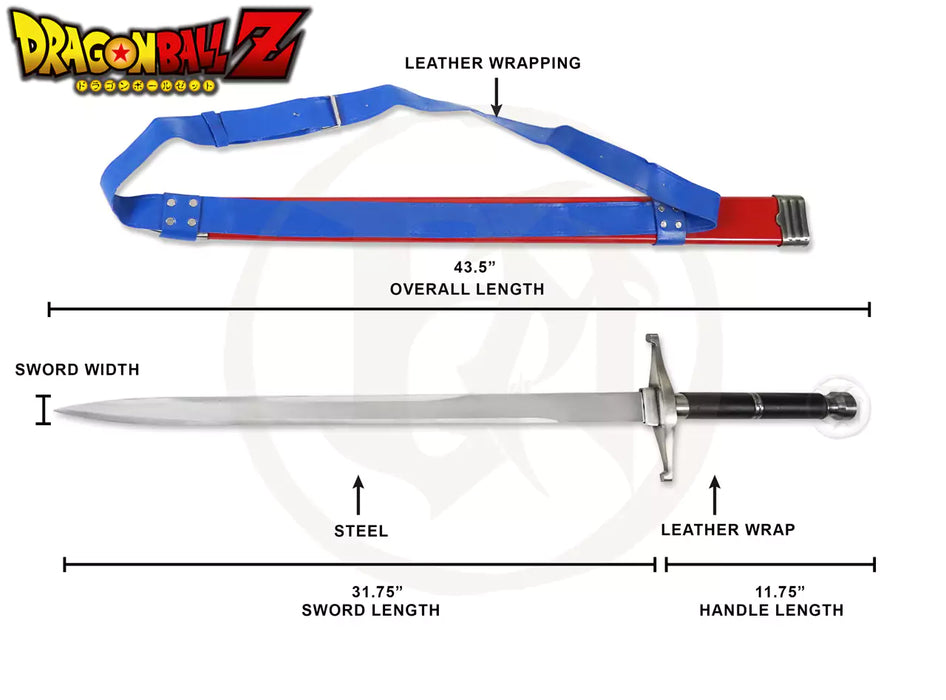 Metal Sword - Dragon Ball - Trunks' Legendary Dragon Ball Z Sword Sword Replica