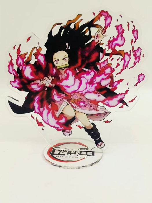 Demon Slayer Double-sided Laser Acrylic Model Desk Decoration