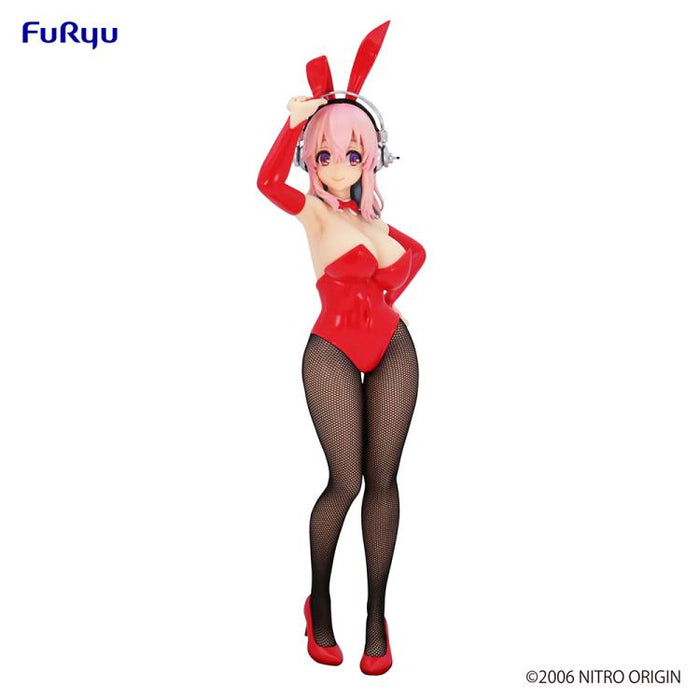 FURYU Nitroplus BiCute Bunnies Super Sonico (Red Rabbit Ver.) Figure