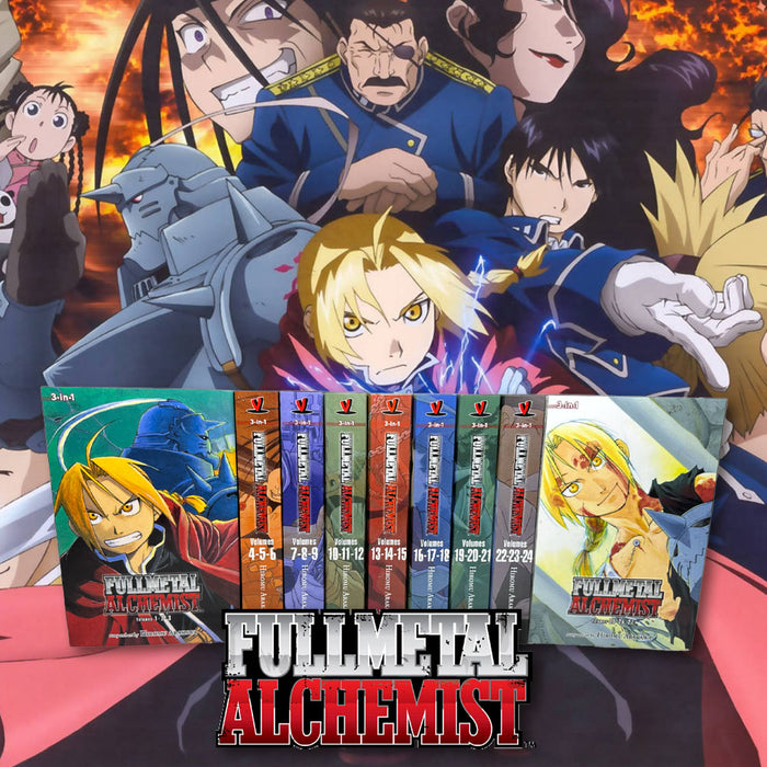 Fullmetal Alchemist (3-in-1 Edition) Manga Books