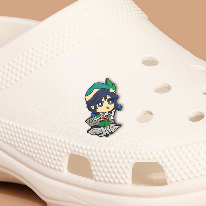 Genshin Impact Anime charms for crocs