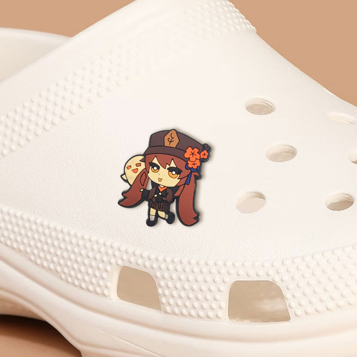 Genshin Impact Anime charms for crocs