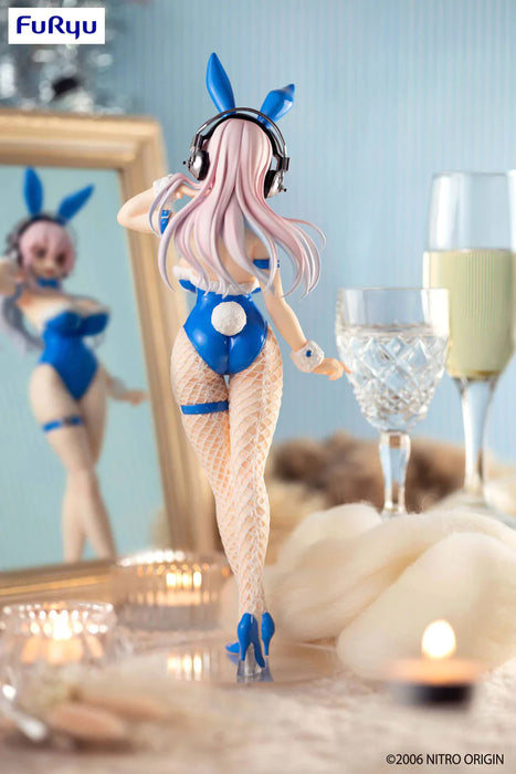 Furyu Nitroplus BiCute Bunnies Super Sonico (Blue Rabbit Ver.) Figure