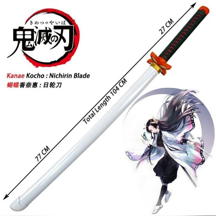 Wooden Sword with Scabbard - Demon Slayer Kochou Kanae Cosplay