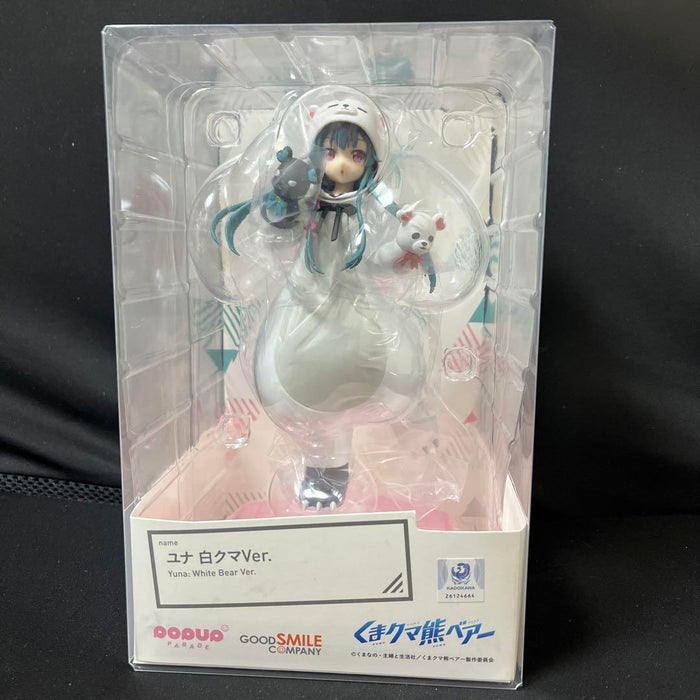 GOOD SMILE COMPANY Kuma Kuma Kuma Bear Punch! Pop Up Parade Yuna White Bear ver. Figure