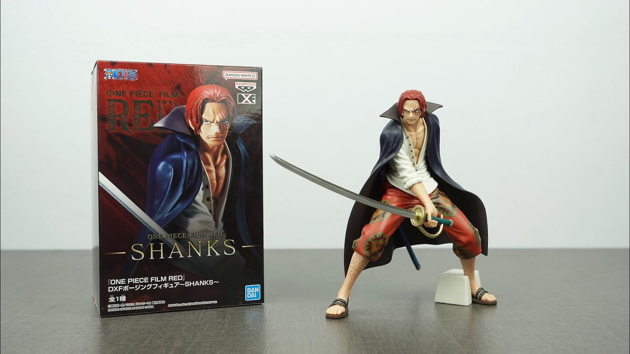 Bandai One Piece Film: Red DXF Posing Figure Shanks