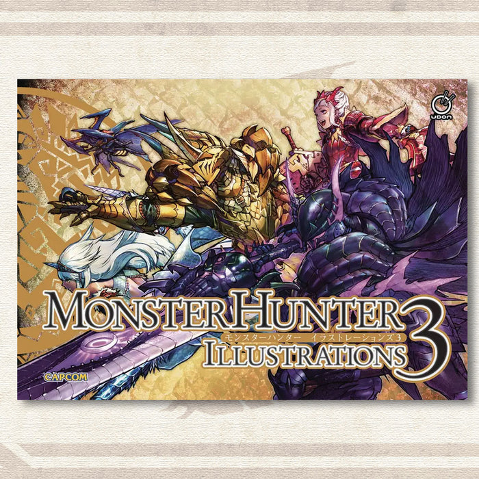 Capcom Monster Hunter Illustrations 3 Book