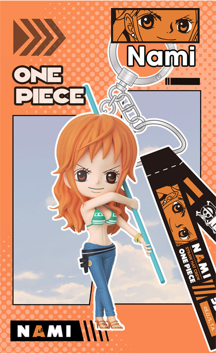 One Piece Officially Licensed Anime Figurine Character Keychain Blind Box