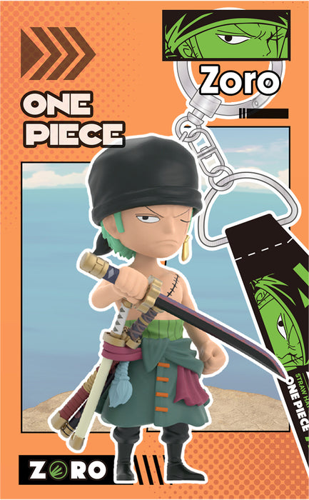 One Piece Officially Licensed Anime Figurine Character Keychain Blind Box