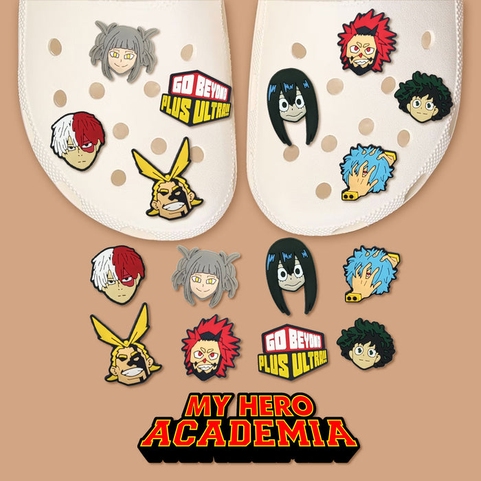 My Hero Academia Anime charms for crocs