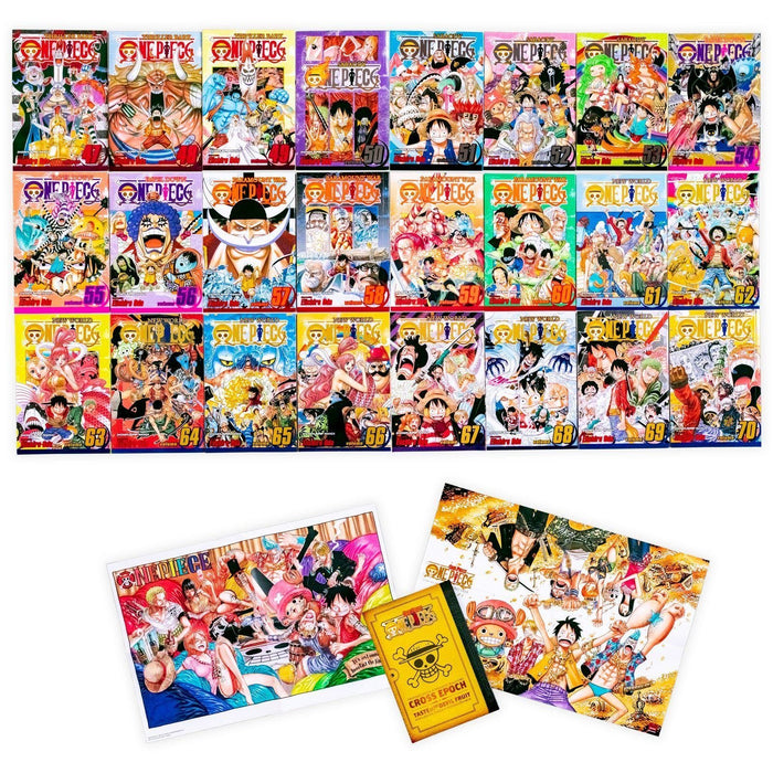 One Piece Box Set 3: Thriller Bark to New World: Volumes 47-70 with Premium (3) (One Piece Box Sets)