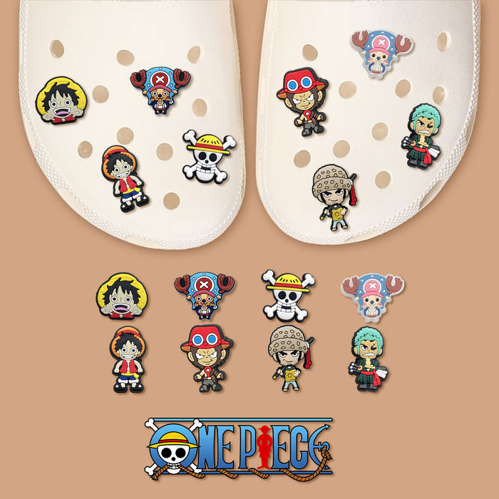 One Piece Anime charms for crocs