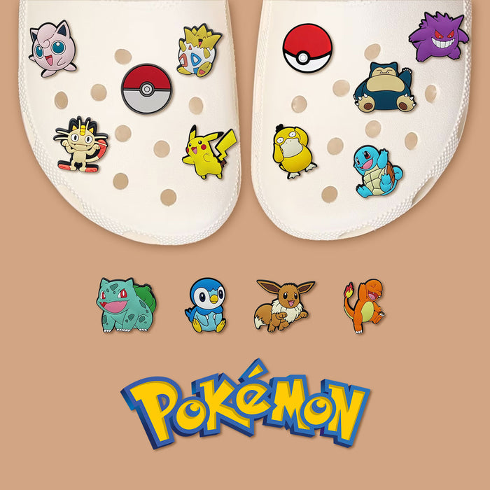 Pokemon Anime charms for crocs