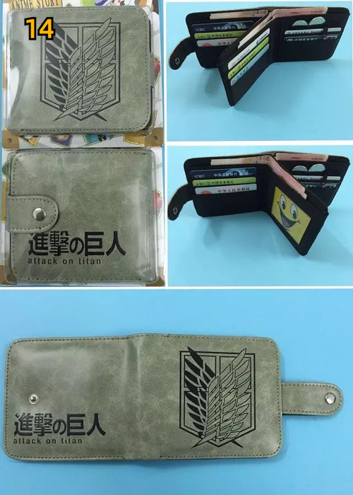 Attack On Titan wallet