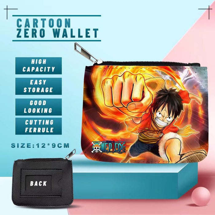 One Piece Anime Coin Purse