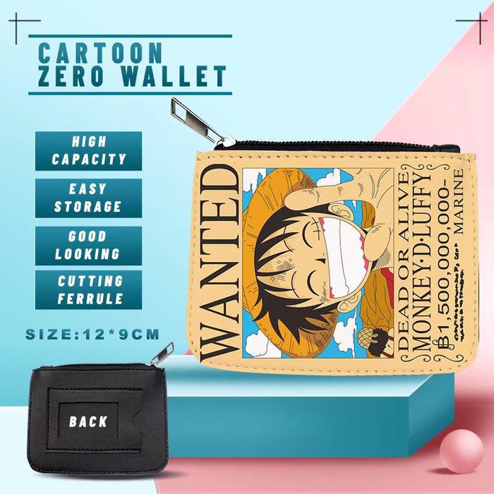 One Piece Anime Coin Purse