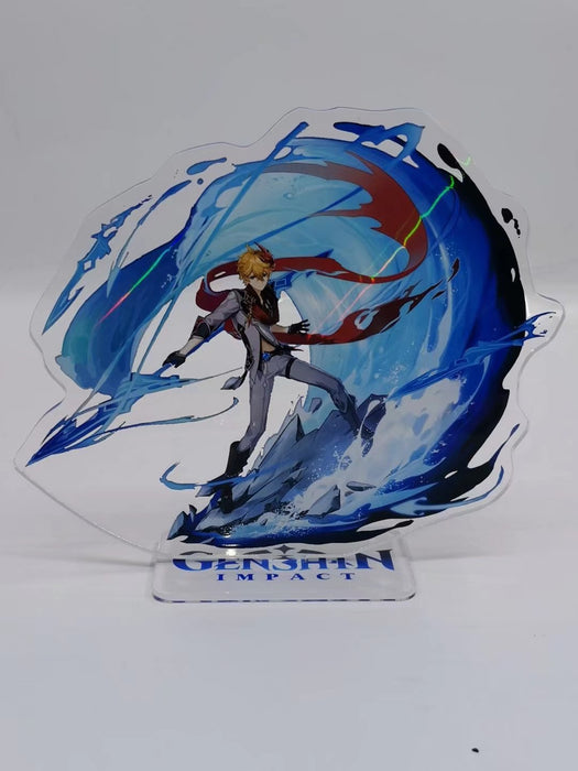 Genshin Impact Double-sided Laser Acrylic Model Desk Decoration