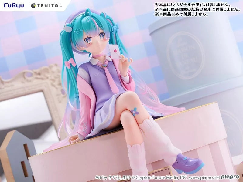 FuRyu TENITOL Hatsune Miku Big Noodle Stopper Figure