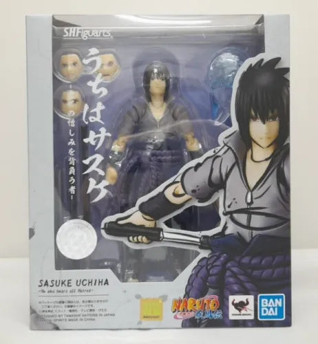 Bandai S.H.Figuarts Naruto Shippuden Sasuke Uchiha Action Figure SH SHF