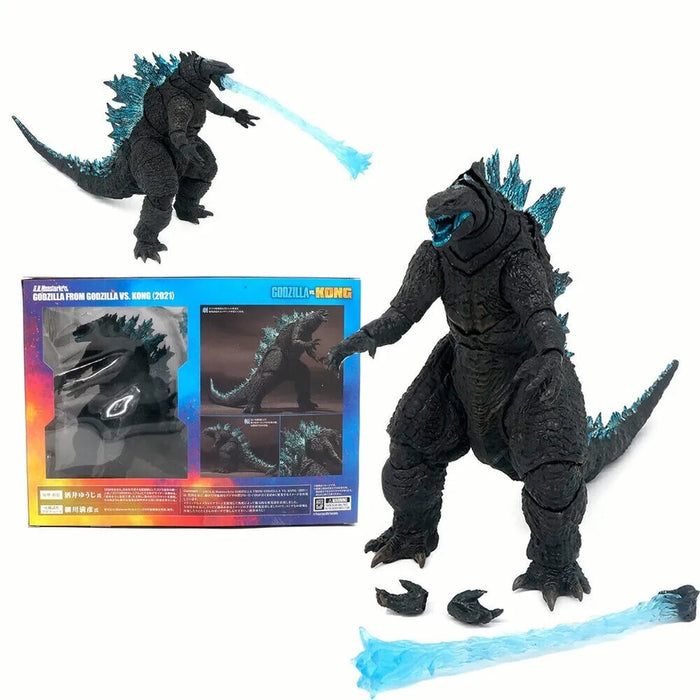 SHM S.H.Monster Arts Godzilla 16cm Action Figure 2021 King Kong vs. Godzilla Toy