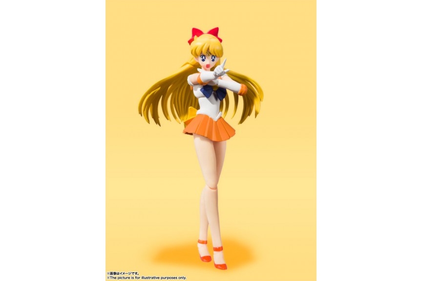 S.H.Figuarts Sailor Venus Animation Color Edition Sailor Moon BANDAI SPIRITS Figure