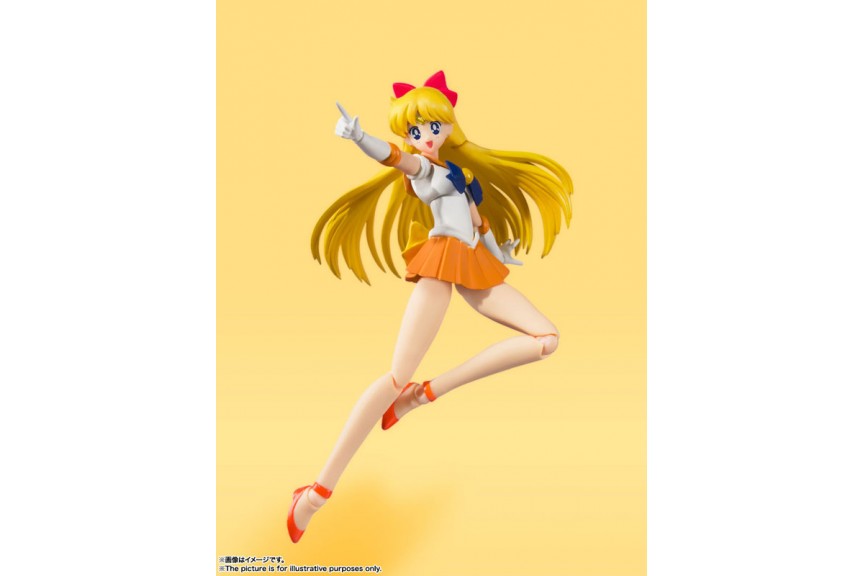 S.H.Figuarts Sailor Venus Animation Color Edition Sailor Moon BANDAI SPIRITS Figure