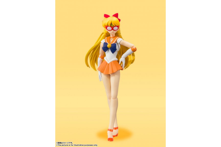 S.H.Figuarts Sailor Venus Animation Color Edition Sailor Moon BANDAI SPIRITS Figure