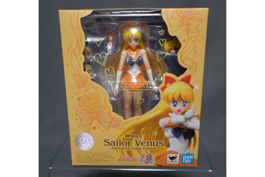 S.H.Figuarts Sailor Venus Animation Color Edition Sailor Moon BANDAI SPIRITS Figure